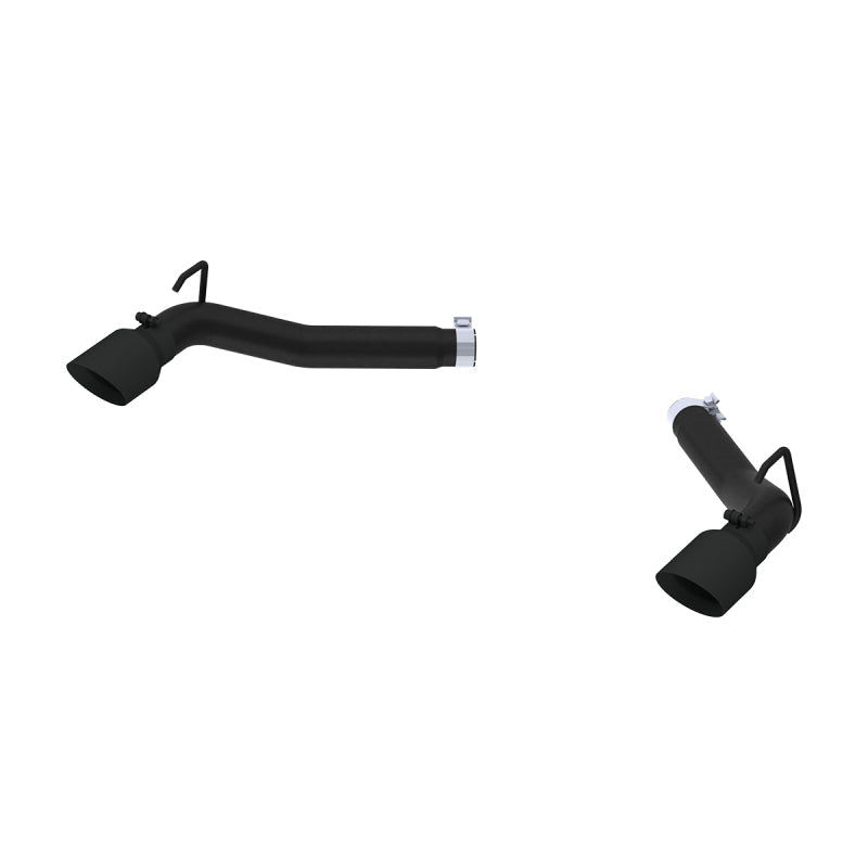 MBRP 2010-2015 Chevrolet Camaro V8 6.2L 3in Black Coated Axle Back Muffler Delete - Black Ops Auto Works