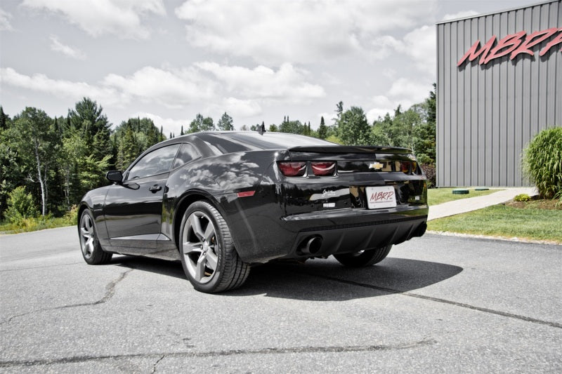 MBRP 2010-2015 Chevrolet Camaro V8 6.2L 3in Black Coated Axle Back Muffler Delete - Black Ops Auto Works