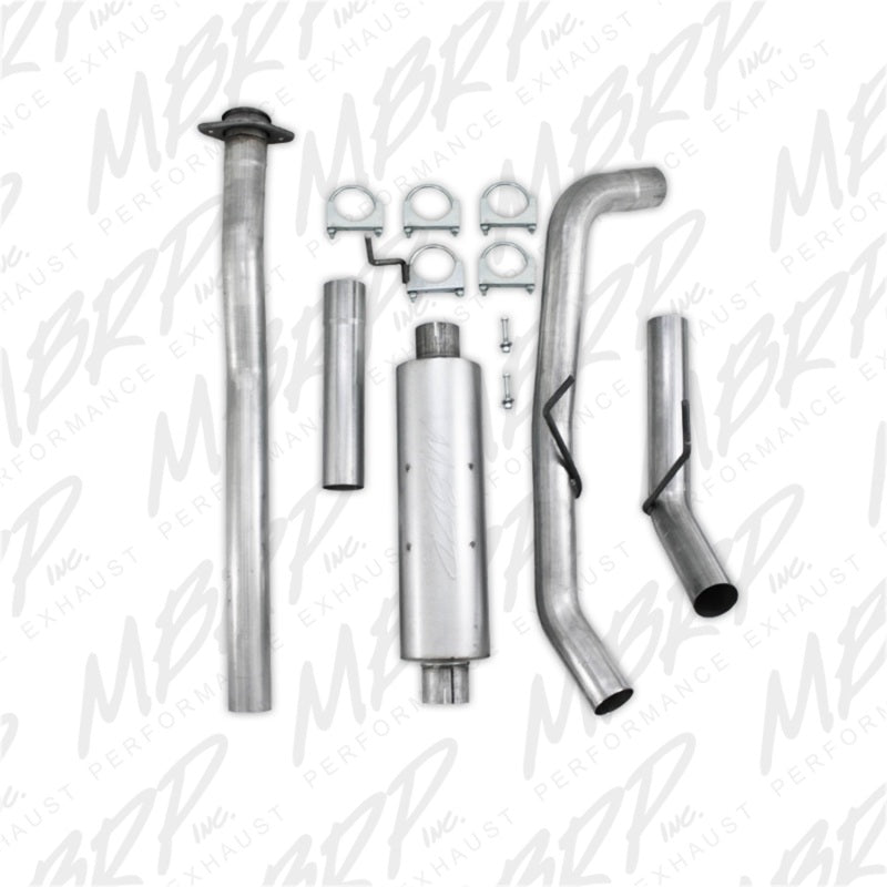 MBRP 2011-2014 Ford F150 5.0L RC-LB EC/CC-6.5/5.5 box 3in Cat Back Single Side AL P Series Exhaust - Black Ops Auto Works