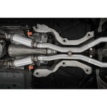 Load image into Gallery viewer, MBRP 2012+ Jeep Grand Cherokee SRT 6.4L 3in Dual Rear Exit T304SS Catback Exhaust - CF Tips - Black Ops Auto Works