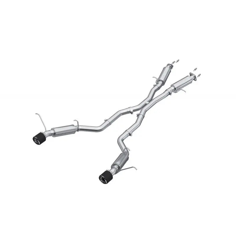MBRP 2012+ Jeep Grand Cherokee SRT 6.4L 3in Dual Rear Exit T304SS Catback Exhaust - CF Tips - Black Ops Auto Works