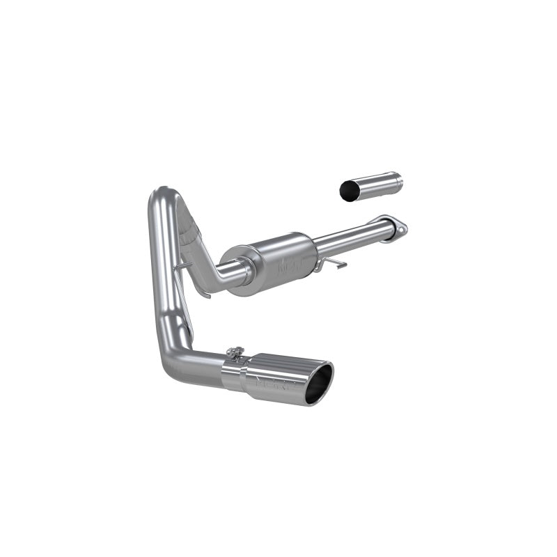 MBRP 2015 Ford F-150 2.7L / 3.5L EcoBoost 3in Cat Back Single Side Alum Exhaust System - Black Ops Auto Works
