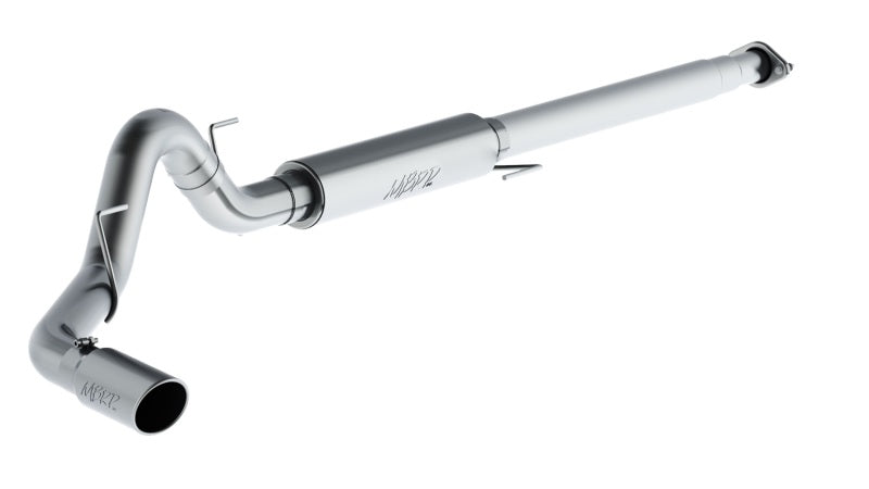 MBRP 2015 Ford F-150 2.7L / 3.5L EcoBoost 4in Cat Back Single Side Alum Exhaust System - Black Ops Auto Works