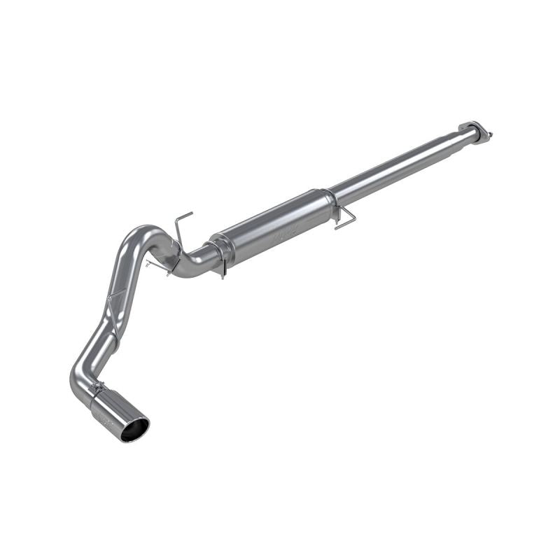 MBRP 2015 Ford F-150 2.7L / 3.5L EcoBoost 4in Cat Back Single Side Alum Exhaust System - Black Ops Auto Works