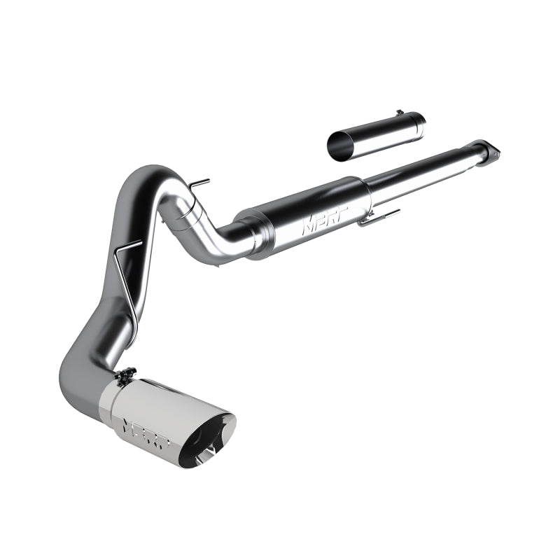 MBRP 2015 Ford F-150 2.7L / 3.5L EcoBoost 4in Cat Back Single Side T304 Exhaust System - Black Ops Auto Works