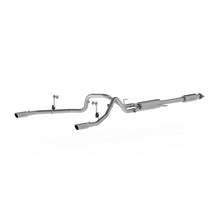 Load image into Gallery viewer, MBRP 2015 Ford F-150 5.0L 3in Cat Back Dual Split Rear Exit T409 Exhaust System - Black Ops Auto Works