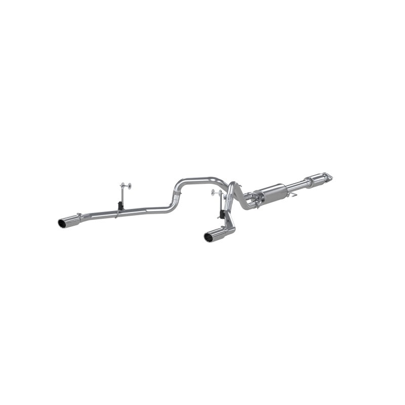 MBRP 2015 Ford F-150 5.0L 3in Cat Back Dual Split Rear Exit T409 Exhaust System - Black Ops Auto Works