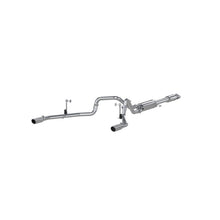 Load image into Gallery viewer, MBRP 2015 Ford F-150 5.0L 3in Cat Back Dual Split Rear Exit T409 Exhaust System - Black Ops Auto Works