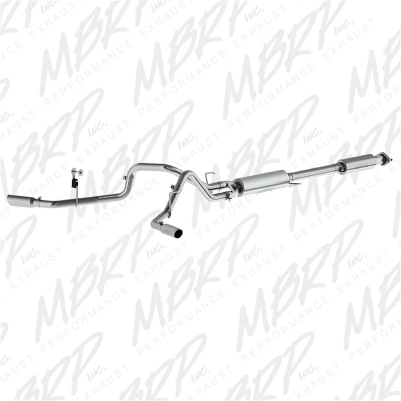 MBRP 2015 Ford F-150 5.0L 3in Cat Back Dual Split Side Exit AL Exhaust System - Black Ops Auto Works