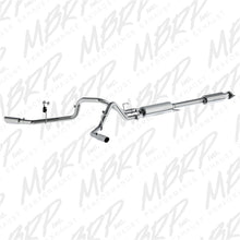 Load image into Gallery viewer, MBRP 2015 Ford F-150 5.0L 3in Cat Back Dual Split Side Exit AL Exhaust System - Black Ops Auto Works