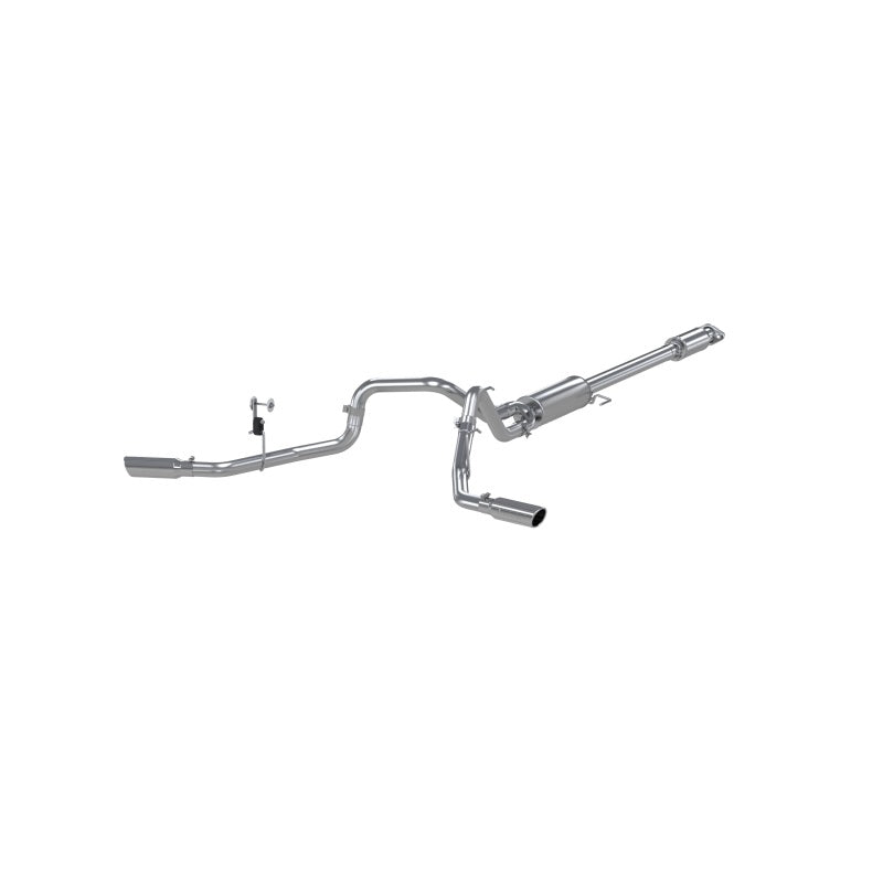 MBRP 2015 Ford F-150 5.0L 3in Cat Back Dual Split Side Exit AL Exhaust System - Black Ops Auto Works