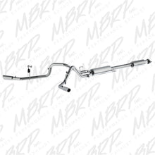 Load image into Gallery viewer, MBRP 2015 Ford F-150 5.0L 3in Cat Back Dual Split Side Exit AL Exhaust System - Black Ops Auto Works