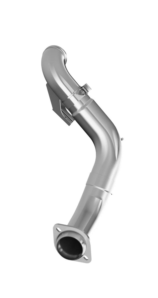 MBRP 2015 Ford F250/350/450 6.7L 4in Down Pipe Aluminized - Black Ops Auto Works