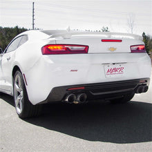 Load image into Gallery viewer, MBRP 2016 Chevy Camaro V8 6.2L 6spd 3in T409 Race Dual Cat Back w/ 4.5in Quad Dual Wall Tips - Black Ops Auto Works