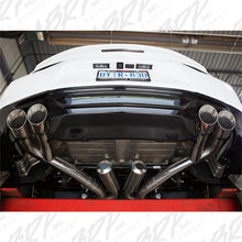 Load image into Gallery viewer, MBRP 2016 Chevy Camaro V8 6.2L 6spd 3in T409 Race Dual Cat Back w/ 4.5in Quad Dual Wall Tips - Black Ops Auto Works