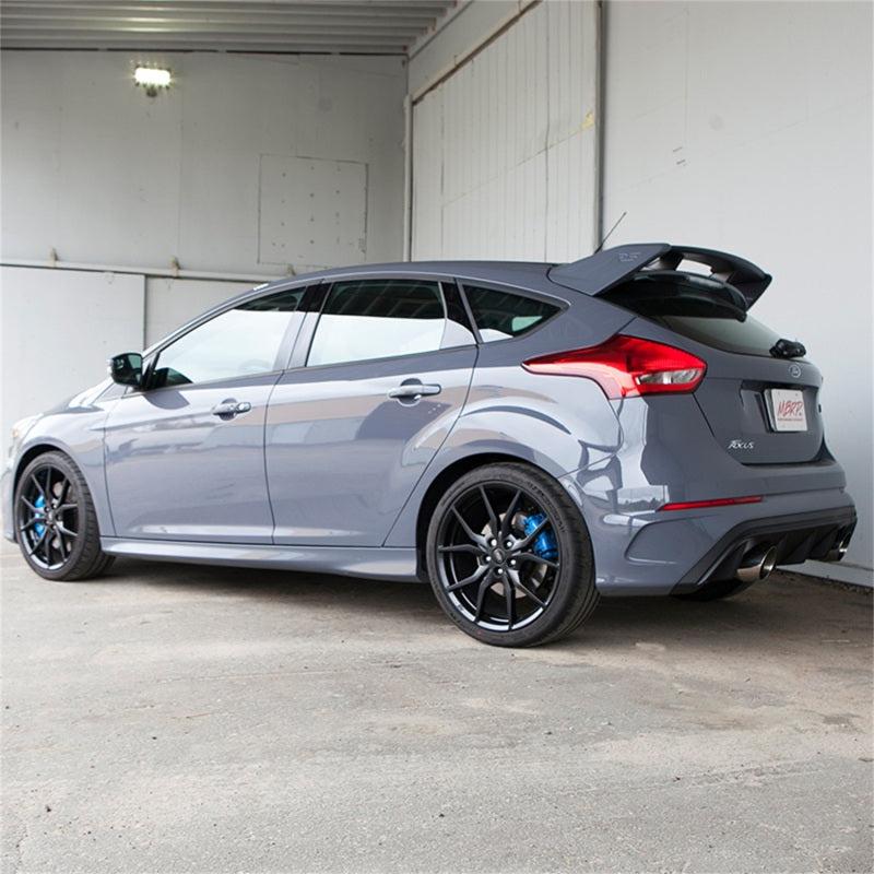 MBRP 2016+ Ford Focus RS 3in Dual Outlet Cat-Back Exhaust T409 SS - Black Ops Auto Works