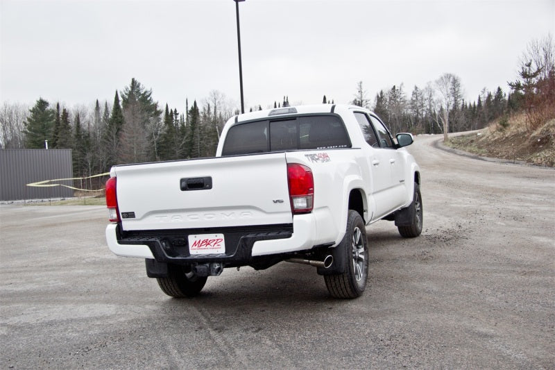 MBRP 2016 Toyota Tacoma 3.5L Cat Back Single Side Exit T409 Exhaust System - Black Ops Auto Works