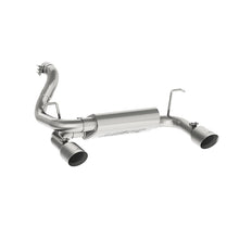 Load image into Gallery viewer, MBRP 2018+ Jeep Wrangler (JL) 3.6L V6 Dual Rear Exit Axle Back T409 Exhaust System - Black Ops Auto Works