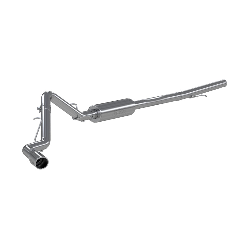 MBRP 2019+ Chevrolet/GMC Silverado & Sierra 1500 3inch Cat Back Single Side Exit Aluminized Exhaust - Black Ops Auto Works
