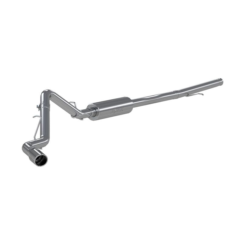 MBRP 2019+ Chevrolet/GMC Silverado & Sierra 1500 3inch Cat Back Single Side Exit Aluminized Exhaust - Black Ops Auto Works