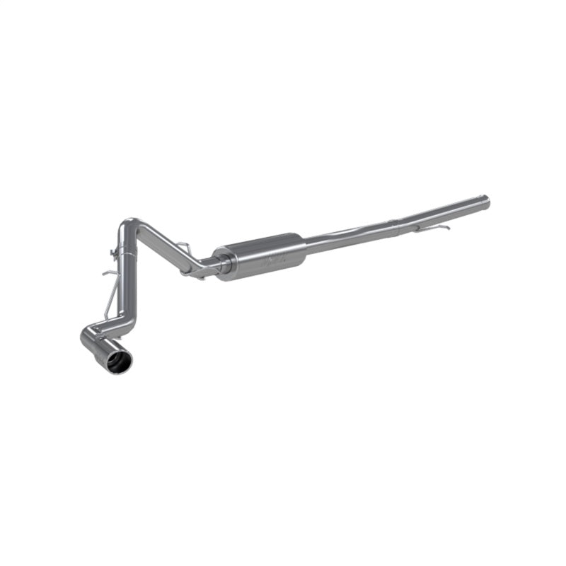 MBRP 2019+ Chevrolet/GMC Silverado & Sierra 1500 3inch Cat Back Single Side Exit Aluminized Exhaust - Black Ops Auto Works