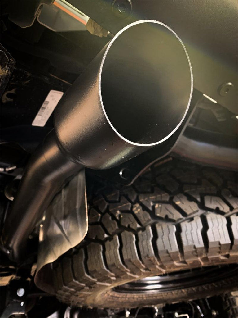 MBRP 2020 Jeep Gladiator 3.6L 2.5in Dual Rear Exit Cat Back Exhaust Aluminized - Black Ops Auto Works