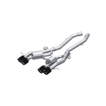 Load image into Gallery viewer, MBRP 2021+ BMW M3/M4 3in Axle Back Dual Rear Exit w/ T304 SS Carbon Fiber Tips - Black Ops Auto Works