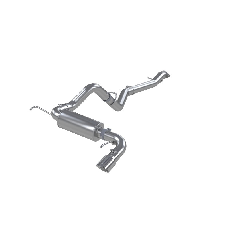 MBRP 2021+ Ford Bronco 2.3L/2.7L EcoBoost 3in Aluminized Steel Catback Exhaust - Black Ops Auto Works