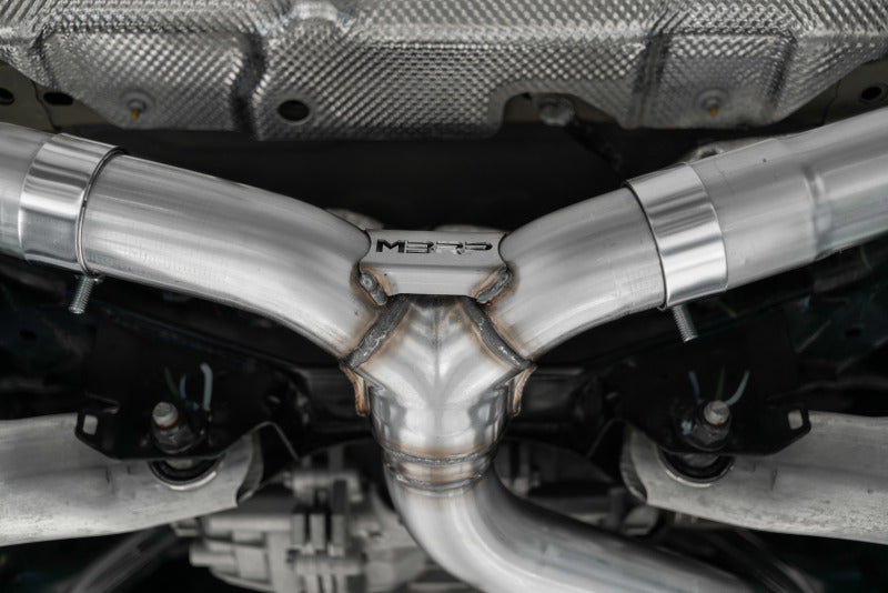 MBRP 2021+ Ford Bronco Sport (1.5L / 2.0L EcoBoost) 2.5in Res-Back Exhaust - Dual Rear - Alum. Steel - Black Ops Auto Works