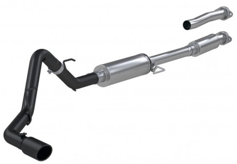 MBRP 2021+ Ford F-150 2.7L/ 3.5L Ecoboost 5.0L Single Side 3in Black Coated Catback Exhaust - Black Ops Auto Works