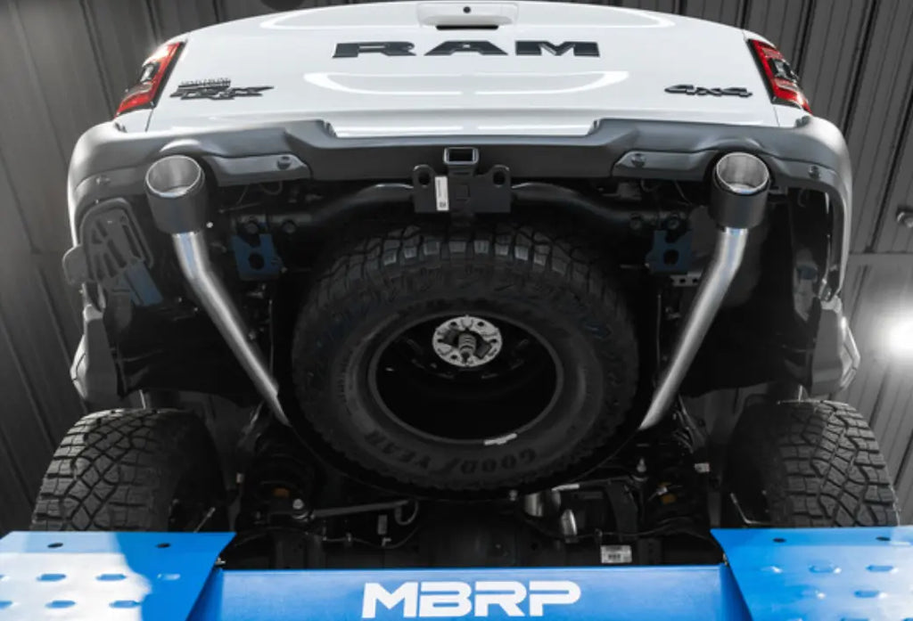 MBRP 2021 Ram TRX 6.2 S/C 3in Catback Dual Rear Carbon Fiber Tips(Race)- T304 - Black Ops Auto Works