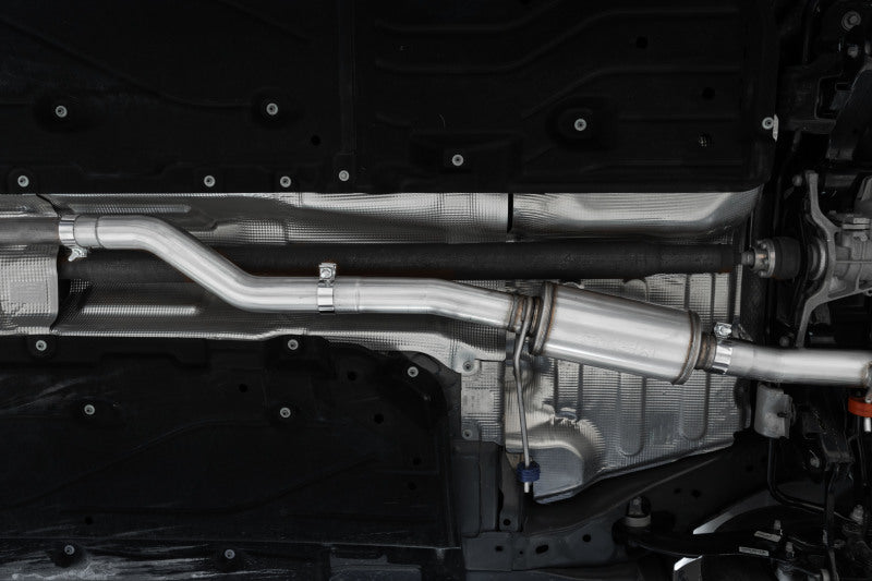 MBRP 2022+ Ford Maverick Aluminized Steel 4in OD Tip Single Side Exit 3in Cat Back Exhaust - Black Ops Auto Works