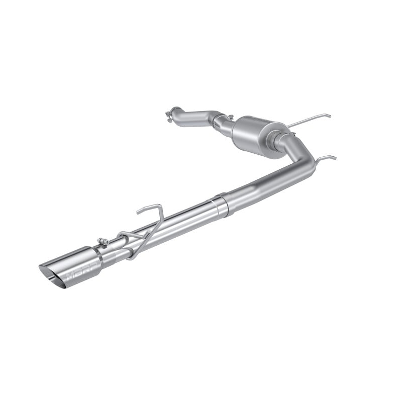 MBRP 2022+ Ford Maverick T304 4in OD Tip Single Side Exit 3in Cat Back Exhaust - Black Ops Auto Works