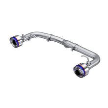 Load image into Gallery viewer, MBRP 2022 Subaru BRZ 2.4L/Toyota GR86 2.4L 2.5in Dual Split Rear Exit w/5in OD Burnt End Tips - T304 - Black Ops Auto Works
