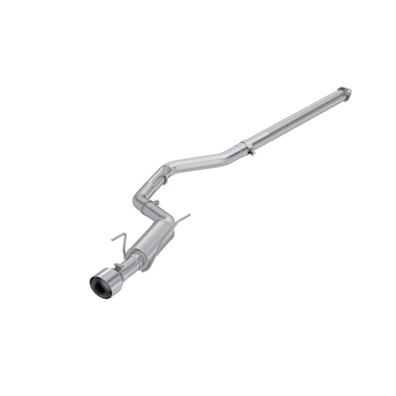 MBRP 2022 Subaru WRX 2.4L 3in Cat Back 5in OD Single Exit - Aluminized Steel - Black Ops Auto Works