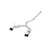 Load image into Gallery viewer, MBRP 2022+ Subaru WRX 3in Cat-Back Dual Split Rear Quad Carbon Fiber Tips Street Profile Exhaust - Black Ops Auto Works