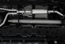 Load image into Gallery viewer, MBRP 2022 Toyota Tundra 3.5L Dual Cat-back 4in Single Side Exit Dual Wall Angle Cut Tip - T304 - Black Ops Auto Works