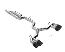 Load image into Gallery viewer, MBRP 2022 Volkswagon Golf R MK8 3in Cat-Back Quad Rear w/ Carbon Fiber Tips Valve Delete Exhaust - Black Ops Auto Works