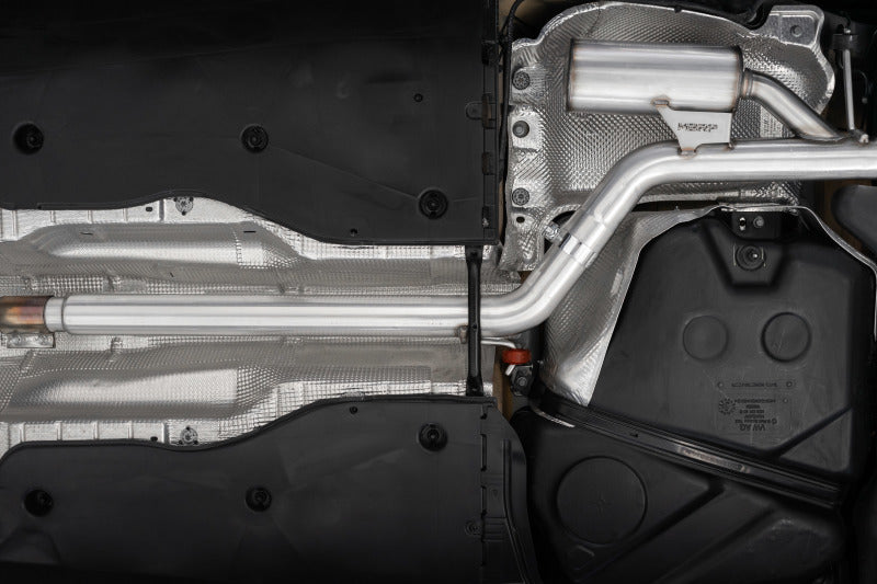 MBRP 2022 VW Golf GTI MK8 T304 SS 3in Cat-Back Exhaust 2.5in Dual Split Rear w/ Carbon Fiber Tips - Black Ops Auto Works