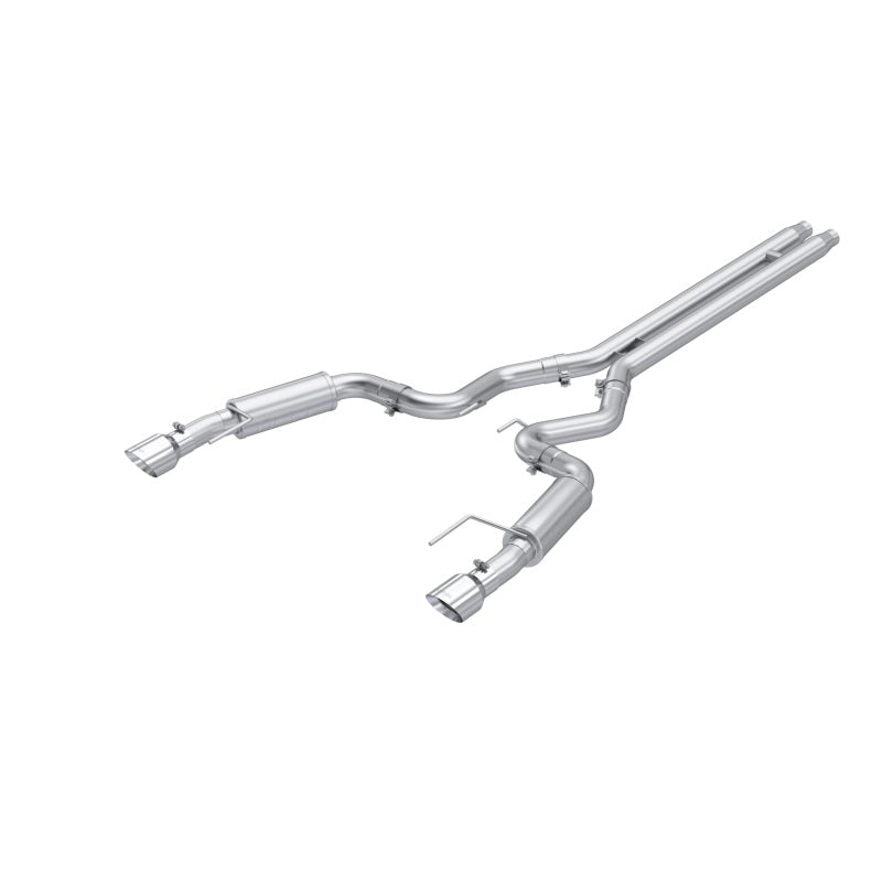 MBRP 2024 Ford Mustang GT S650, 5.0L 3in Dual Split Rear Aluminized Steel - Black Ops Auto Works