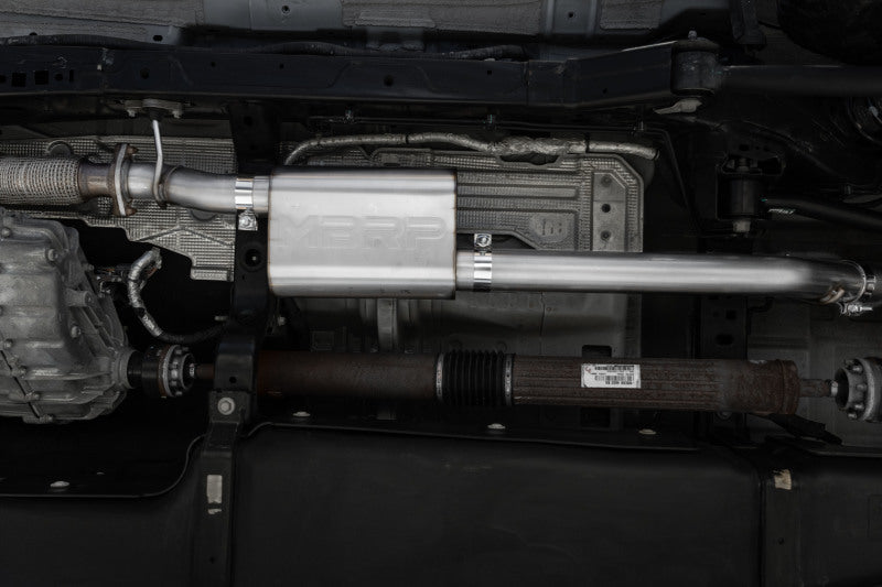 MBRP 21-22 Ford Bronco 2.3/2.7L EcoBoost 2/4-Dr 3in Catback Dual Split Rear Exit BLK AL - Black Ops Auto Works