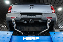 Load image into Gallery viewer, MBRP 21-22 Honda Ridgeline Aluminized Steel 2.5in Cat-Back - Dual Split Rear Exit - Black Ops Auto Works