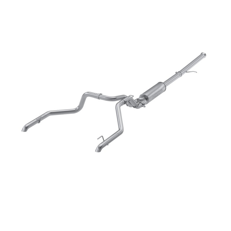 MBRP 22-23 Chevrolet/ GMC 1500 Silverado/ Sierra ZR2/AT4X 6.2L 2.5in Turn Down 3in Cat Back Exhaust - Black Ops Auto Works
