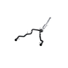 Load image into Gallery viewer, MBRP 22-23 Ford F150 T304 5in OD Black Tip Dual Rear Exit 3in Black Coated Cat Back Exhaust - Black Ops Auto Works