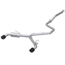 Load image into Gallery viewer, MBRP 22-23 Hyundai Elantra N 2.0L Turbo T304 5in OD CF Tips Dual Outlet 3in Cat Back Exhaust-Catback-MBRP-882963132635-
