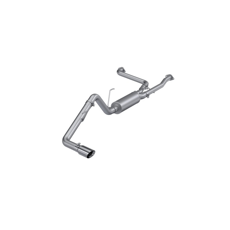 MBRP 22-23 Nissan Frontier 3.8L 3in Tip 3in Cat Back Single Side Exit Street Profile - Aluminized - Black Ops Auto Works