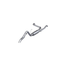 Load image into Gallery viewer, MBRP 22-23 Nissan Frontier 3.8L 3in Tip 3in Cat Back Turndown Exit Street Profile - Aluminized Steel - Black Ops Auto Works