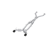 Load image into Gallery viewer, MBRP 23-24 Nissan Z 3.0L Armor Pro T304 Stainless Steel 3in Cat-Back Dual Rear Exit w/ 5in OD CF Tip - Black Ops Auto Works