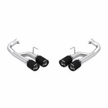 Load image into Gallery viewer, MBRP 24-25 Ford Mustang GT 5.0L T304 SS 2.5in Axle-Back Dual Rear w/ Quad Carbon Fiber Tips MBRP MBRPS72813CF