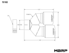 Load image into Gallery viewer, MBRP 3in ID / Dual 4in OD Out Staggered L 9.87in / R 9.37in Single Wall T304 SS Univ Exhaust Tip - Black Ops Auto Works